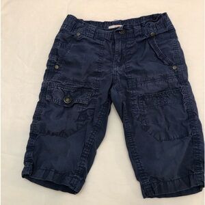 Joe Fresh Navy Blue Cargo pants sz 4